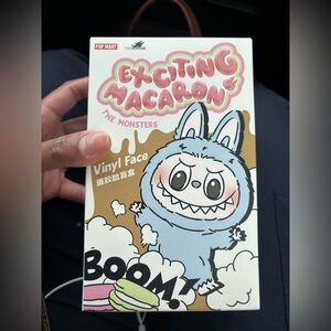 Exciting Macaron Labubu Lychee berry pink